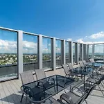 Luksusowy Z Widokiem, Basenem I Sauna Hanza Tower 19th Floor Щецин