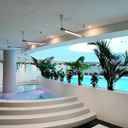 Luksusowy Z Widokiem, Basenem I Sauna Hanza Tower 19th Floor *