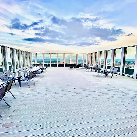 Luksusowy Z Widokiem, Basenem I Sauna Hanza Tower 19th Floor * シュチェチン