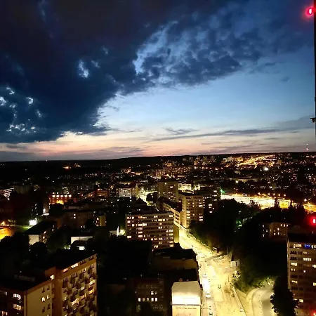 アパート Luksusowy Z Widokiem, Basenem I Sauna Hanza Tower 19th Floor