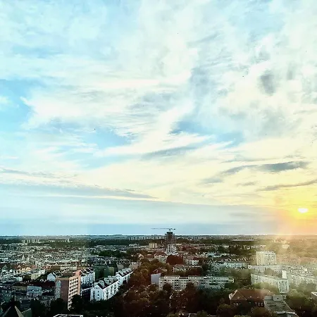 Apartman Luksusowy Z Widokiem, Basenem I Sauna Hanza Tower *