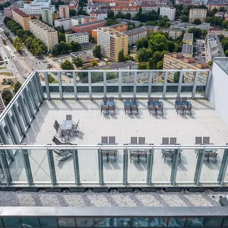 Apartman Luksusowy Z Widokiem, Basenem I Sauna Hanza Tower