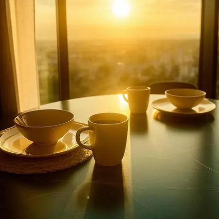 Luksusowy Z Widokiem, Basenem I Sauna Hanza Tower 19th Floor *