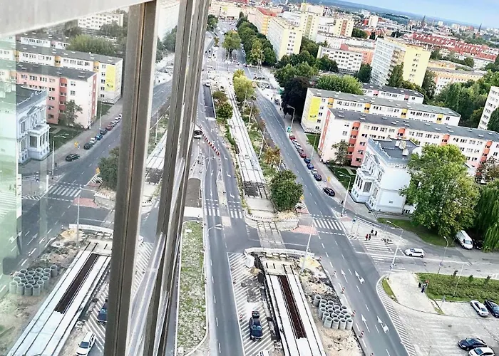 Apartamento Luksusowy Z Widokiem, Basenem I Sauna Hanza Tower 19th Floor