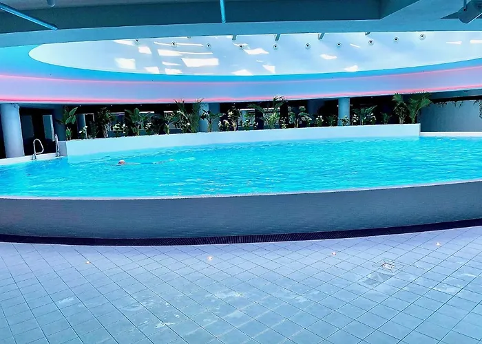 Luksusowy Z Widokiem, Basenem I Sauna Hanza Tower 19th Floor