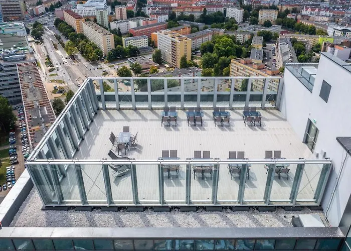 Apartament Luksusowy Z Widokiem, Basenem I Sauną Hanza Tower