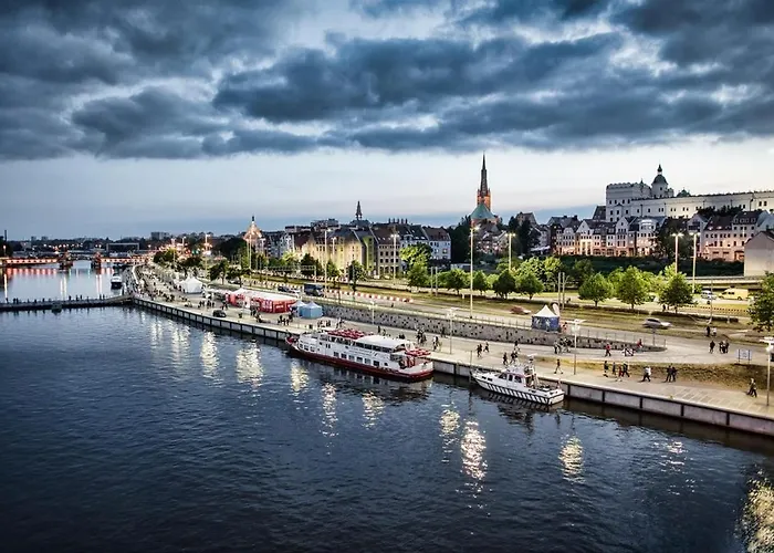 Luksusowy Z Widokiem, Basenem I Sauna Hanza Tower 19th Floor Apartamento