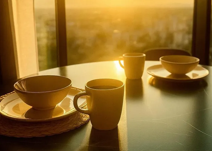 Luksusowy Z Widokiem, Basenem I Sauna Hanza Tower 19th Floor *